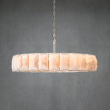 Harlow Calcite Round Chandelier 60"