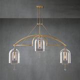 Fulcrum Grand Linear Chandelier 73"