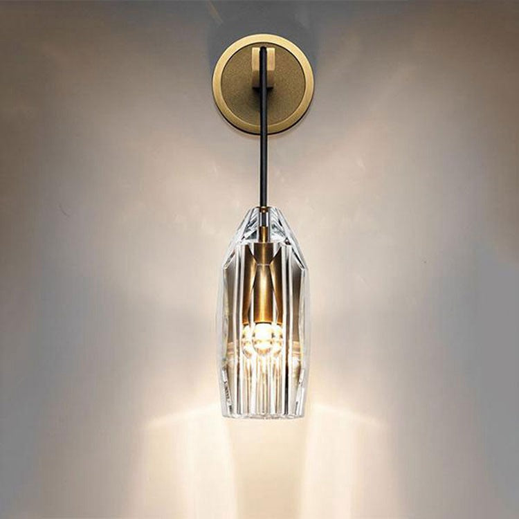 Chapt Crystal Shade Wall Sconce – Oasislives