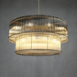 San Marco 2-Tier Round Chandelier 48"