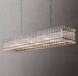 San Marc Handmade Glass Rectangle Chandelier 72"