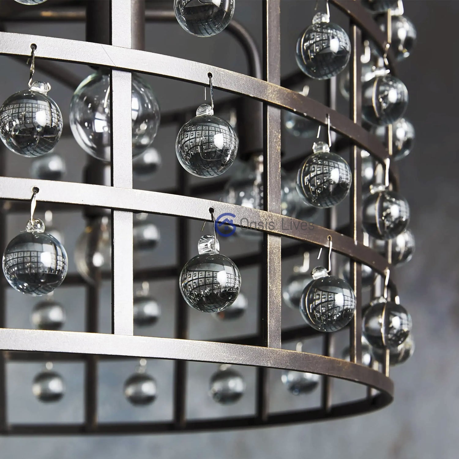 La Catigo Round Chandelier - Oasislives