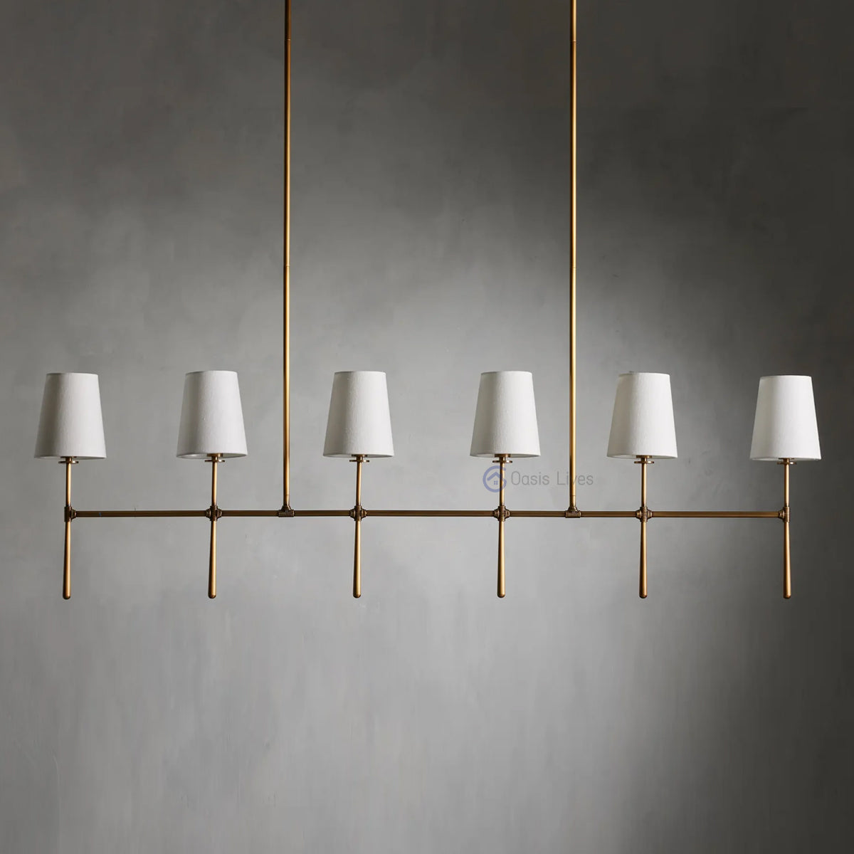 Ehodes Linear Chandelier - Oasislives