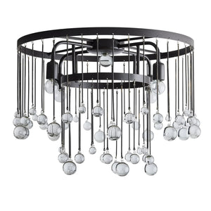 Aubrey Crystal Ball Flushmount - Oasislives