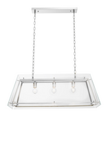 Azure Minimalist Island Chandelier L