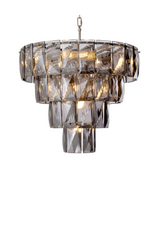 Glass Layered Chandelier S