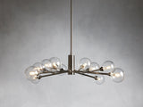 Modern Apolo Glass Round Chandelier