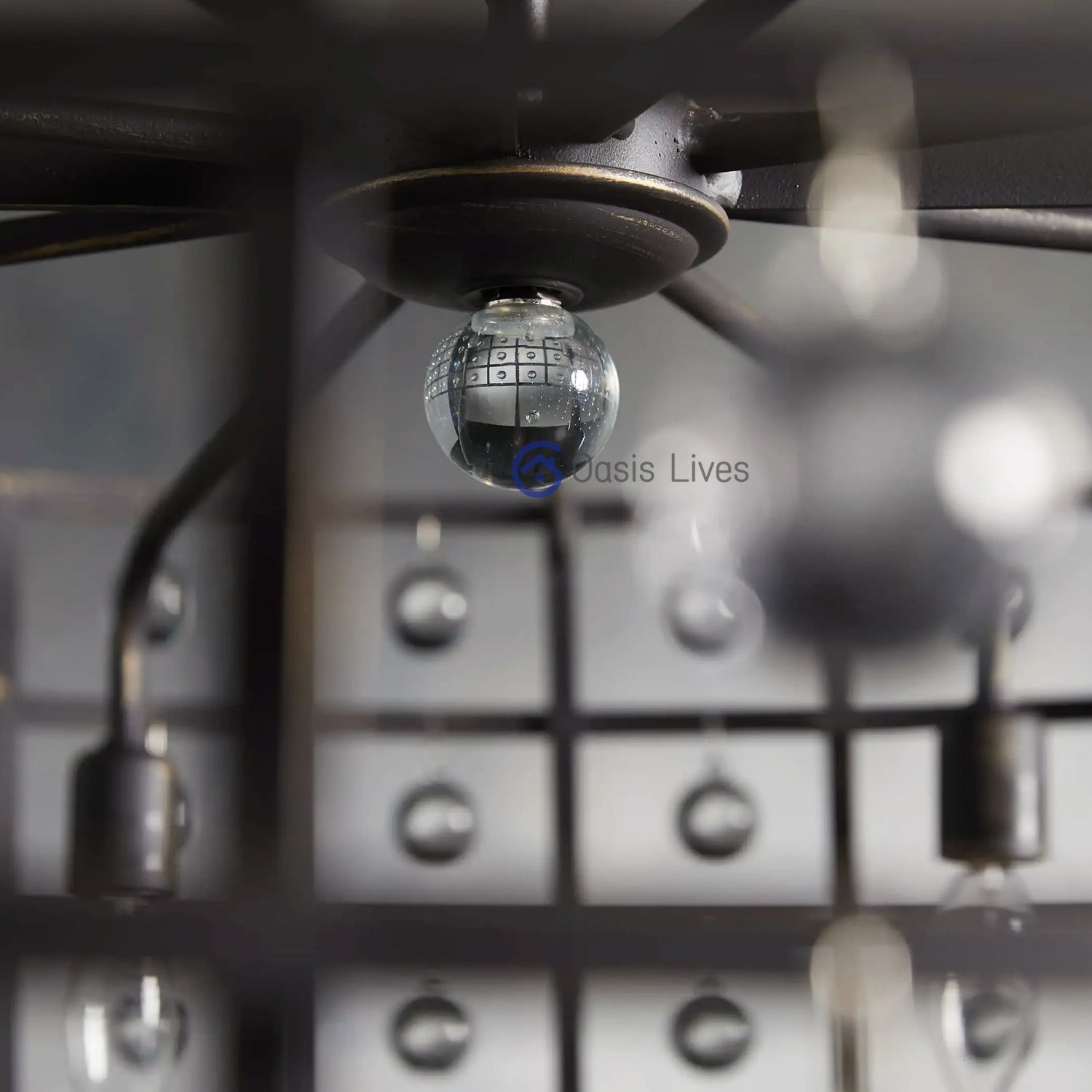 La Catigo Round Chandelier - Oasislives