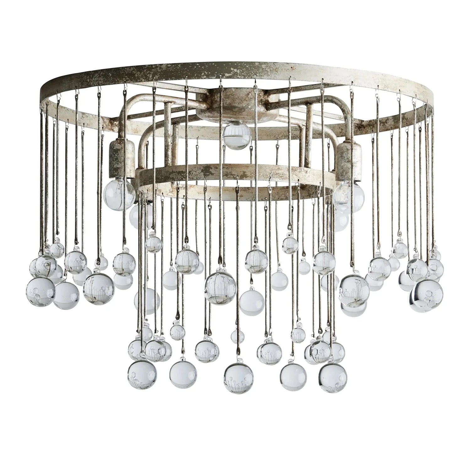 Aubrey Crystal Ball Flushmount - Oasislives