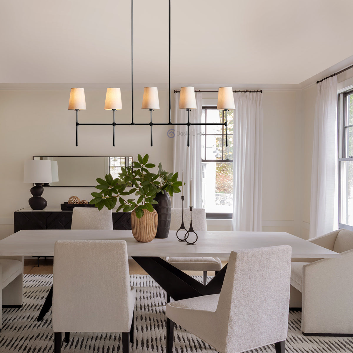 Ehodes Linear Chandelier