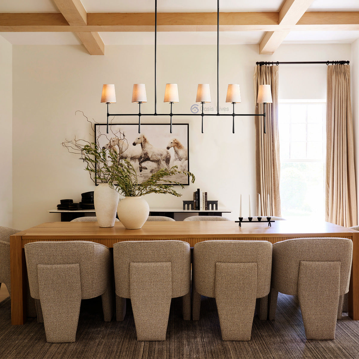 Ehodes Linear Chandelier