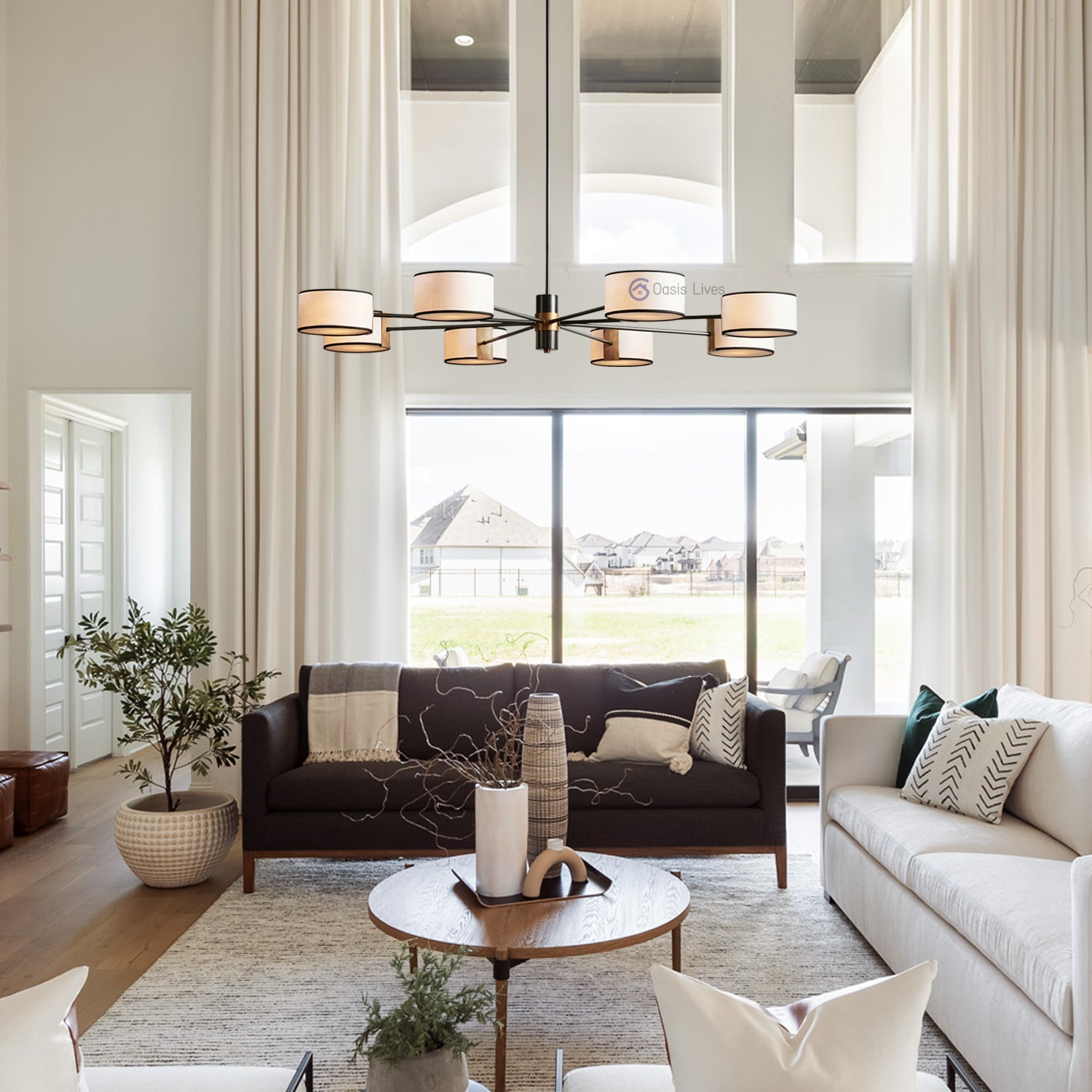 Kalfany Round Chandelier