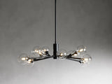 Modern Apolo Glass Round Chandelier