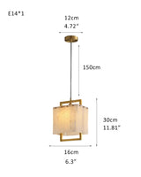 5-Light Rubbed Brass Alabaster Cluster Long Ceiling Pendant lights for dining room