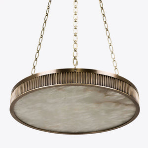 Chaplin Alabaster Plafonnier Chandelier - Oasislives