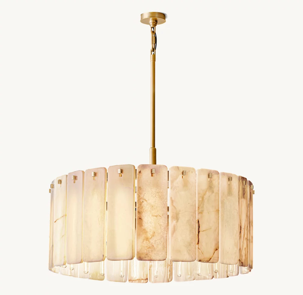 Camette Onyx Round/Rectangular Chandelier