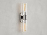 Harlin Double Sconce in Clear
