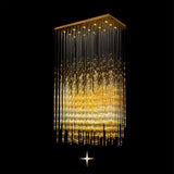 Echo Layered Rectangular Chandelier - Oasislives