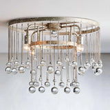 Aubrey Crystal Ball Flushmount - Oasislives