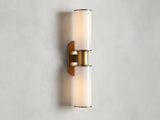 Harlin Double Sconce in Milk