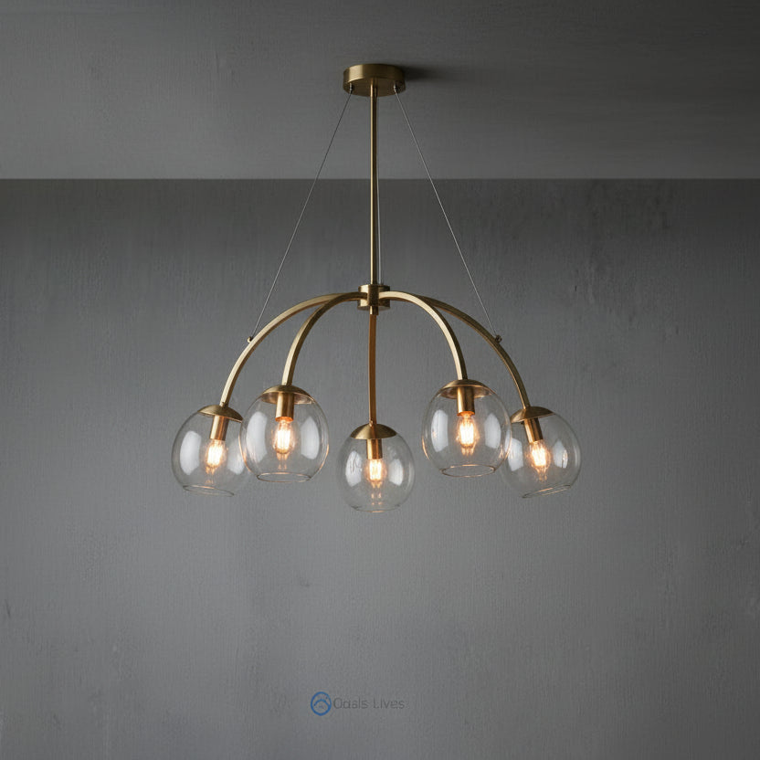 Fulcram Modern Luxury Glass Chandelier - Oasislives