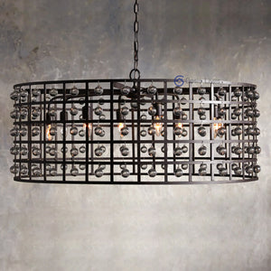 La Catigo Round Chandelier - Oasislives