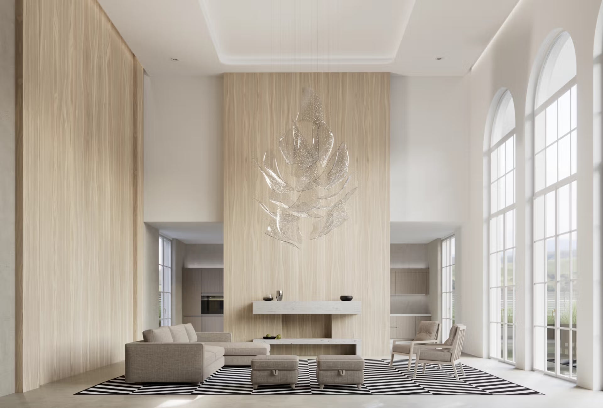 Flux Celestial Bespoke Commercial Chandelier