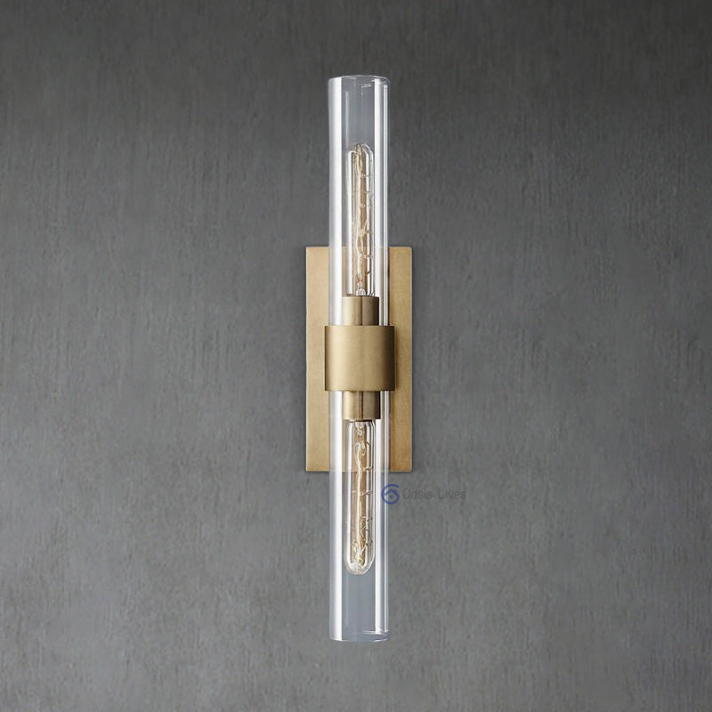 Ravel Modern Fashion Glass Linear Sconce 23"H