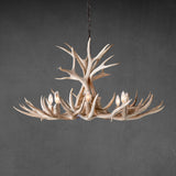 Natural Antler Chandelier 36"
