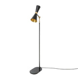 Cairo Mid-Century Brass Floor Lamp