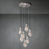 Modern Raindrop Chandelier Round / Rectangluar For Living Room Dinning Room