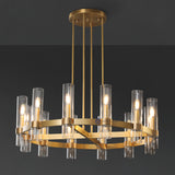 Ravel Clear Glass Chandelier & Pendant