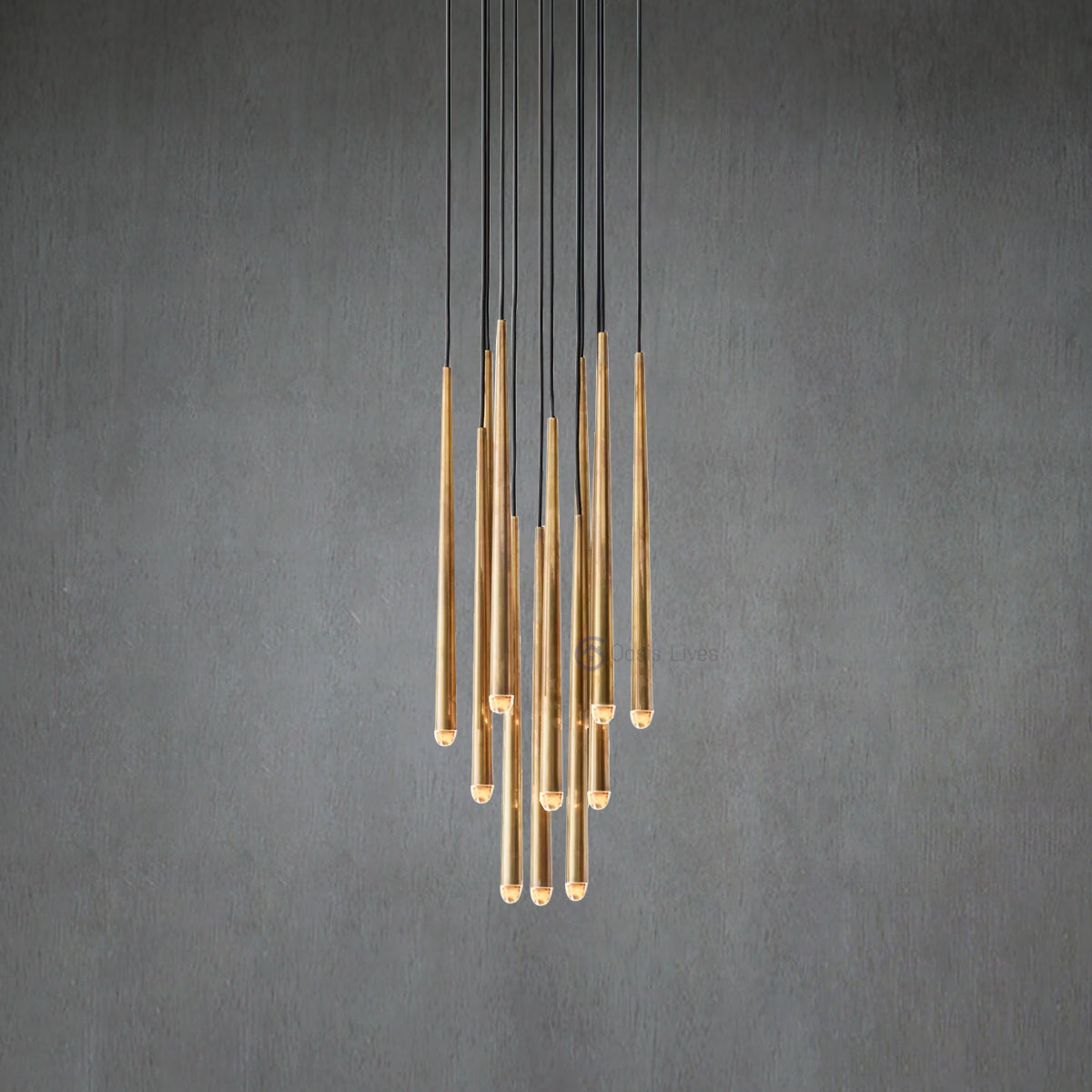 Aquitaine Modern Round Chandelier 18"