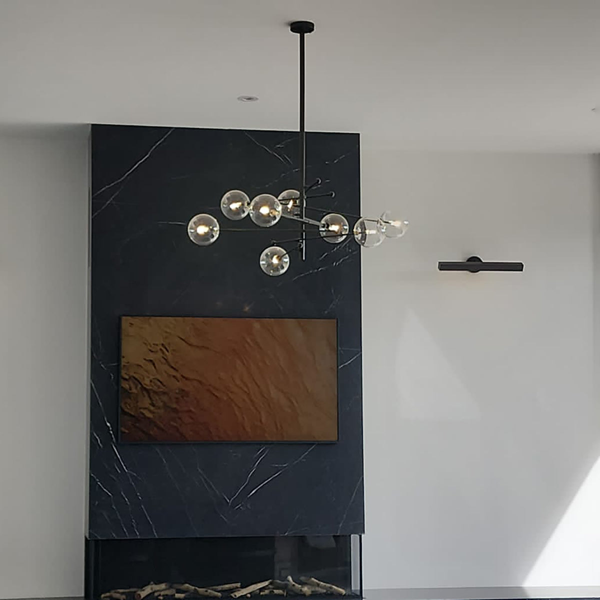 Globe Glass Modern Series Chandelier