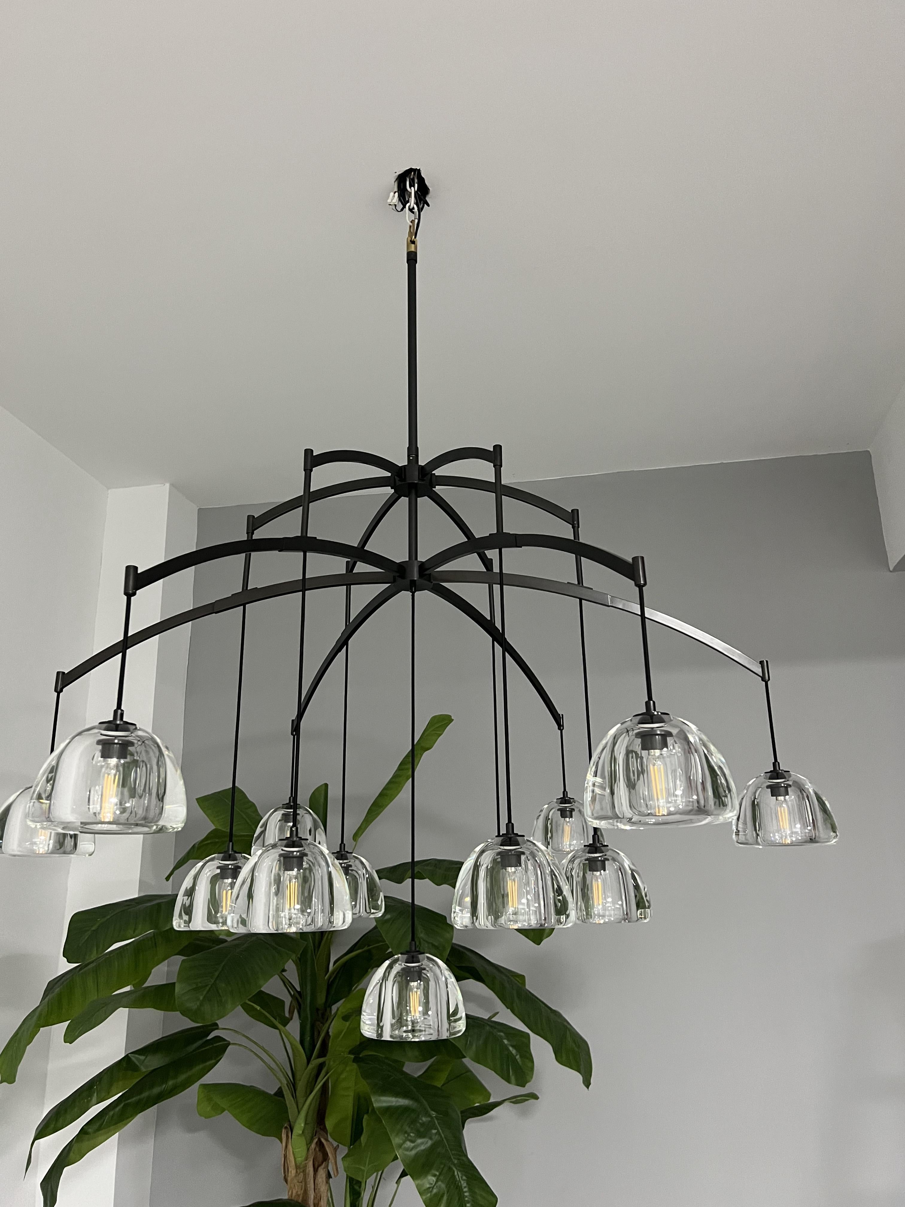 Hemisphere Glass luxury Chandelier - Oasislives