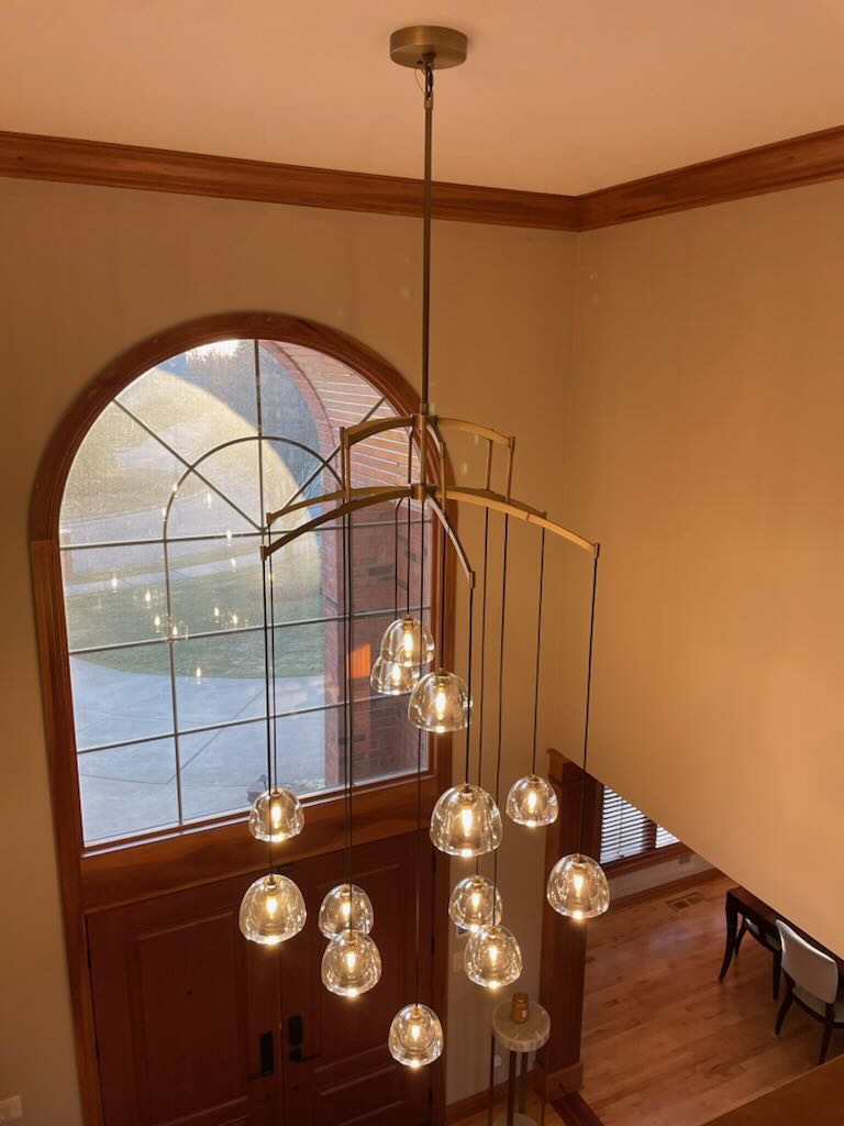 Hemisphere Glass luxury Chandelier - Oasislives