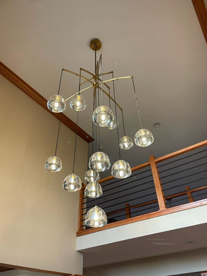 Hemisphere Glass luxury Chandelier - Oasislives