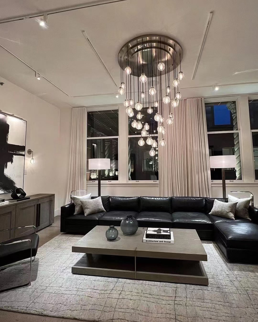 Pearls Glass Globe Shape Luxury Chandelier/Sconce
