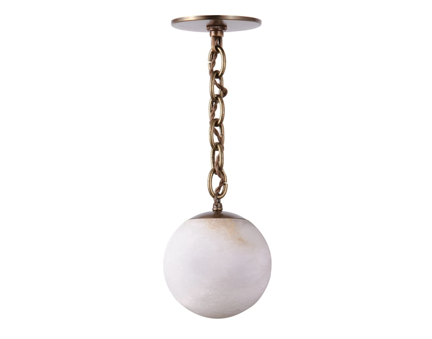 Alabaster Single Pendant