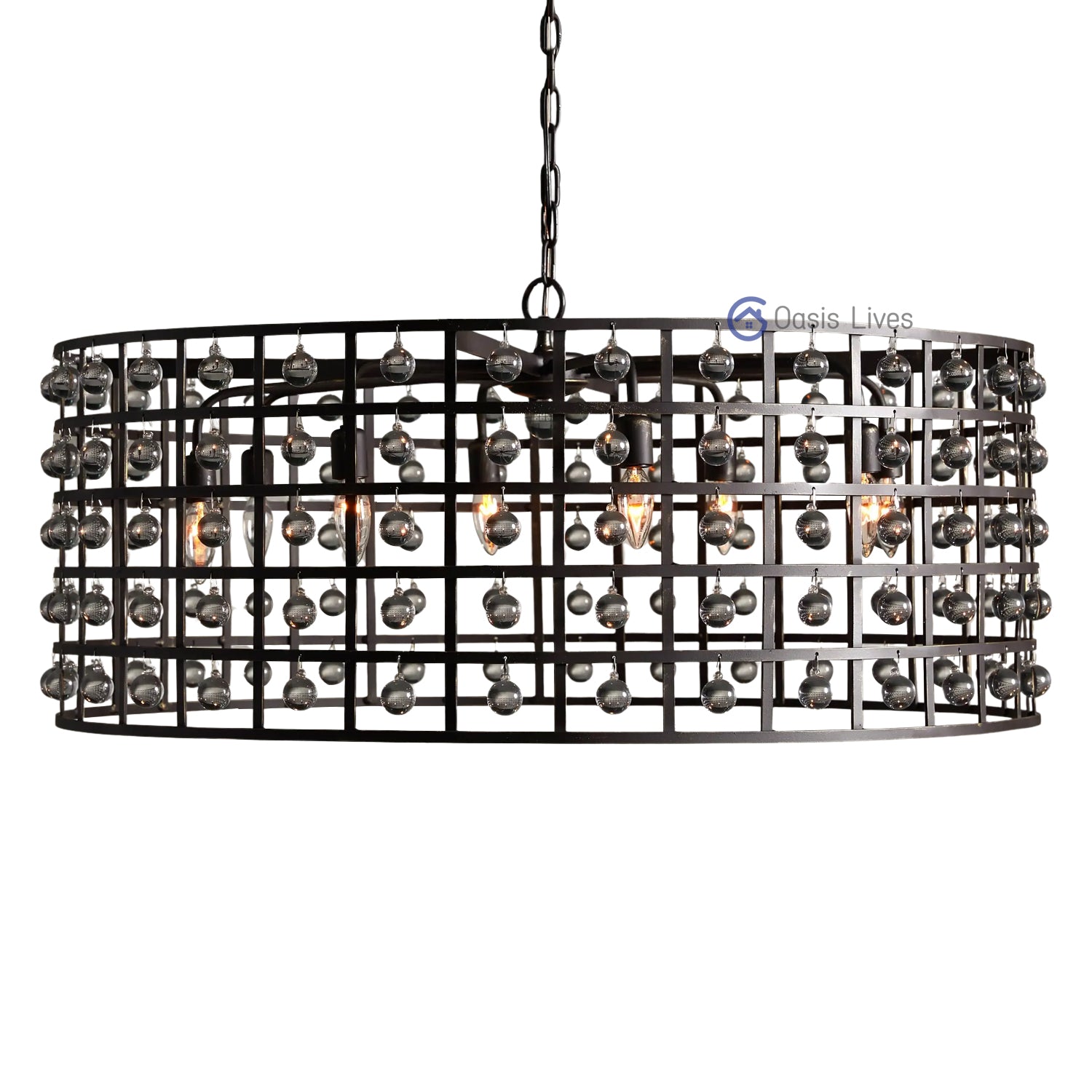 La Catigo Round Chandelier - Oasislives