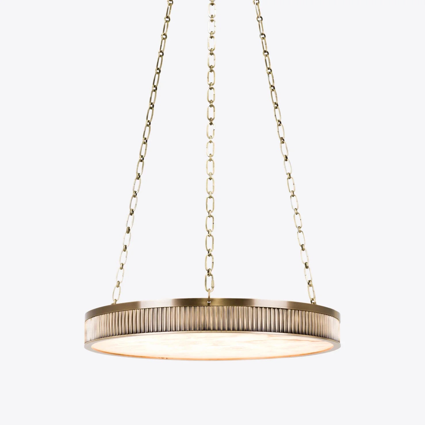 Chaplin Alabaster Plafonnier Chandelier - Oasislives