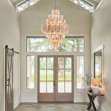 Addis Diamond Chandelier 49''H