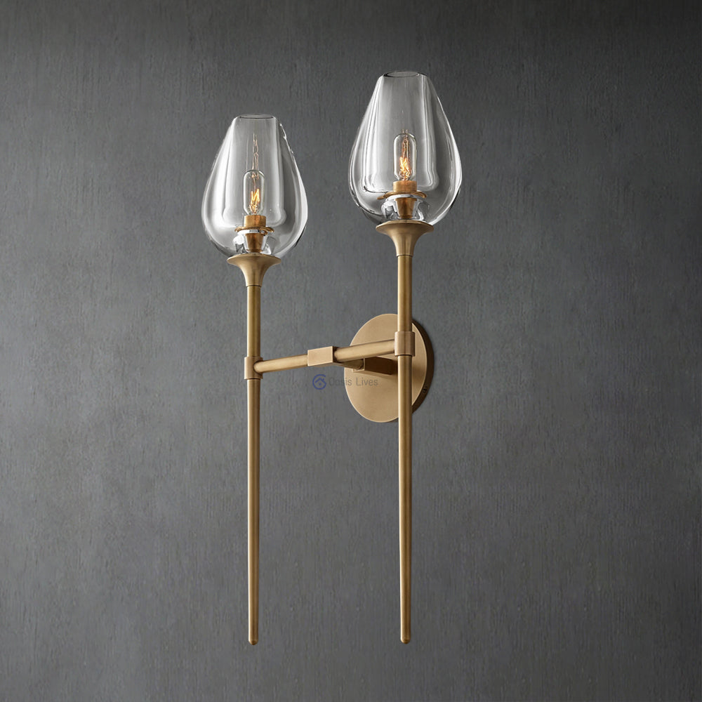 Tulip Double Sconce