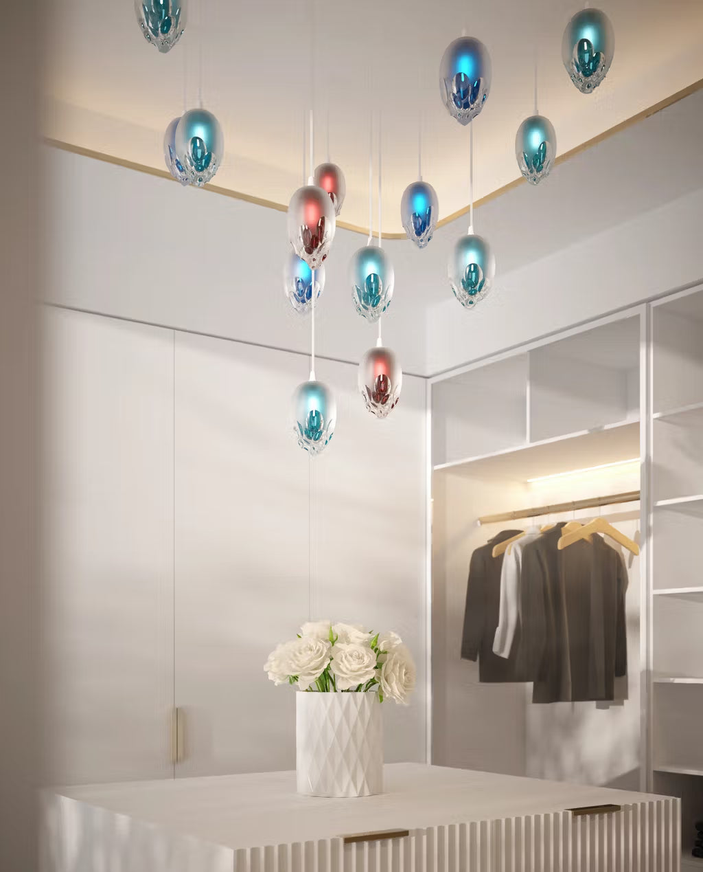 Gem Customised Commercial Chandelier