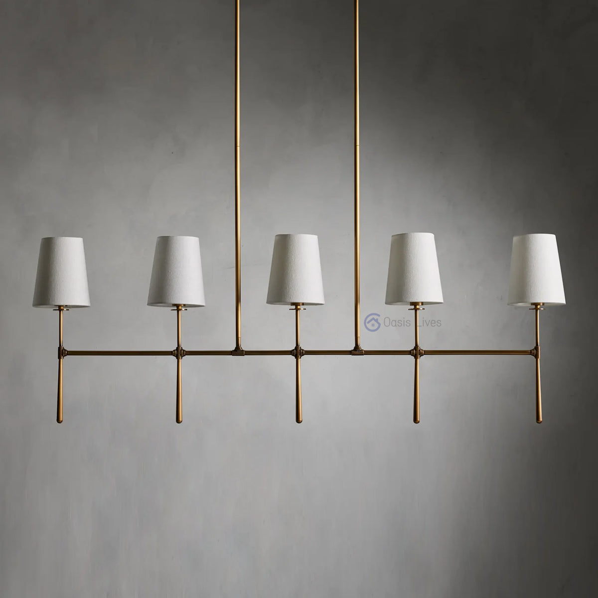 Ehodes Linear Chandelier - Oasislives