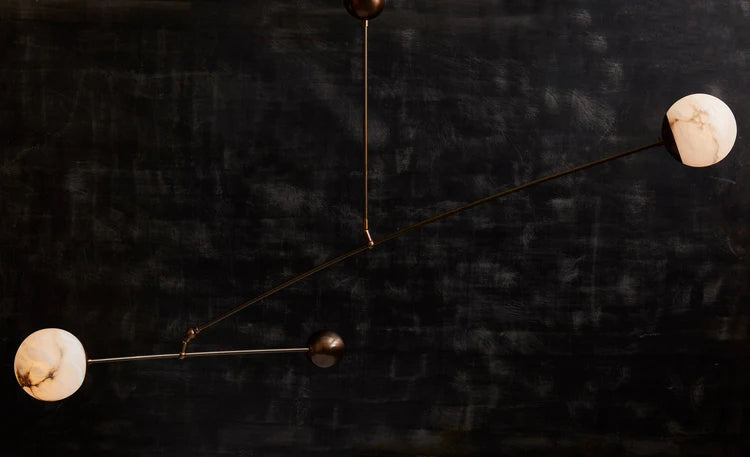 Alabaster Mobile Chandelier