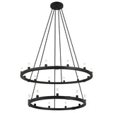 Maurer 2-Tier Round Chandelier