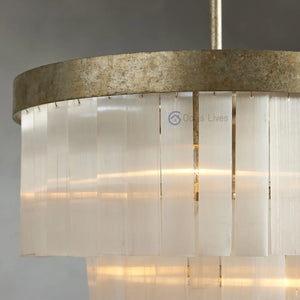 Carmen Round Chandelier - Oasislives