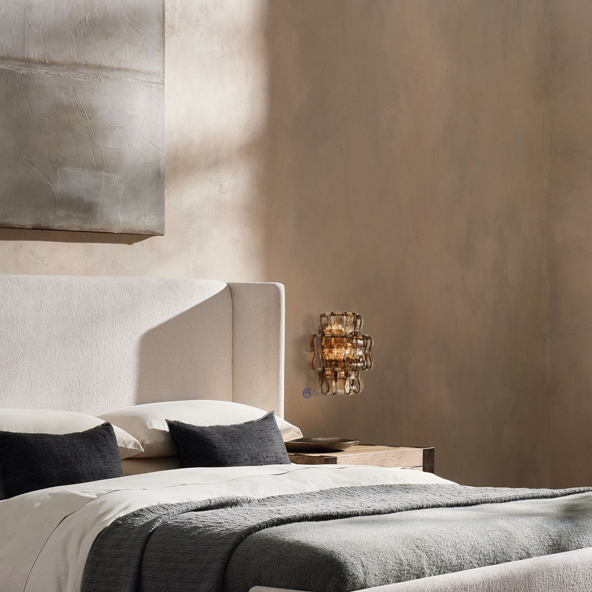 Amor Glass Wall Sconce 12" - Oasislives