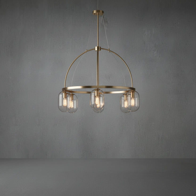 Fulcram Modern Luxury Glass Chandelier - Oasislives